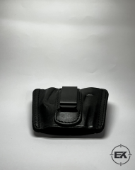 Erol Bürokrat Deri Tabanca Kılıfı — İç ve Dış Taşıma, Sağ & Sol Kullanım