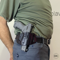 Kilitsiz Kelebek | Universal 9mm Uyumlu Dış Taşıma Deri Kılıf