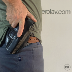 SAR-9 ve TP-9 Uyumlu Tam Kelebek Dış Taşıma Deri Kılıf