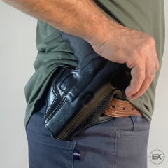 SAR-9 ve TP-9 Uyumlu Tam Kelebek Dış Taşıma Deri Kılıf