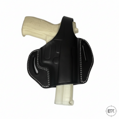 Browning HP, Yavuz 14 ve Zig 14 Uyumlu Siyah Deri Yarım Kelebek Silah Kılıfı