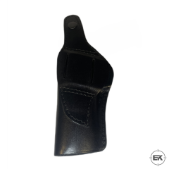 Browning HP, Yavuz 14 ve Zig 14 Uyumlu İç-Dış Taşıma Siyah Deri Silah Kılıfı