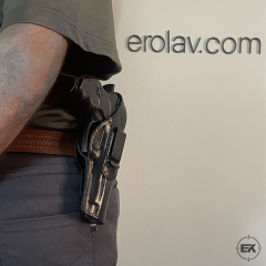 Beretta F92 ve Yavuz 16 Uyumlu İç-Dış Taşıma Siyah Deri Silah Kılıfı