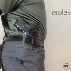 Beretta F92 ve Yavuz 16 Uyumlu İç-Dış Taşıma Siyah Deri Silah Kılıfı