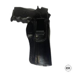 Beretta F92 ve Yavuz 16 Uyumlu İç-Dış Taşıma Siyah Deri Silah Kılıfı