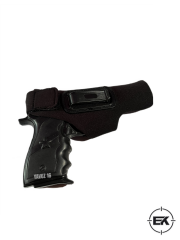 Dalgıç Kumaşı (Neopren) Maşalı Iç Tabanca Taşıma Kılıfı Tüm 9mm Tabancalarla Uyumlu