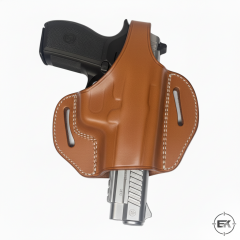 Kılınç 2000 Uyumlu Taba Deri Yarım Kelebek Silah Kılıfı