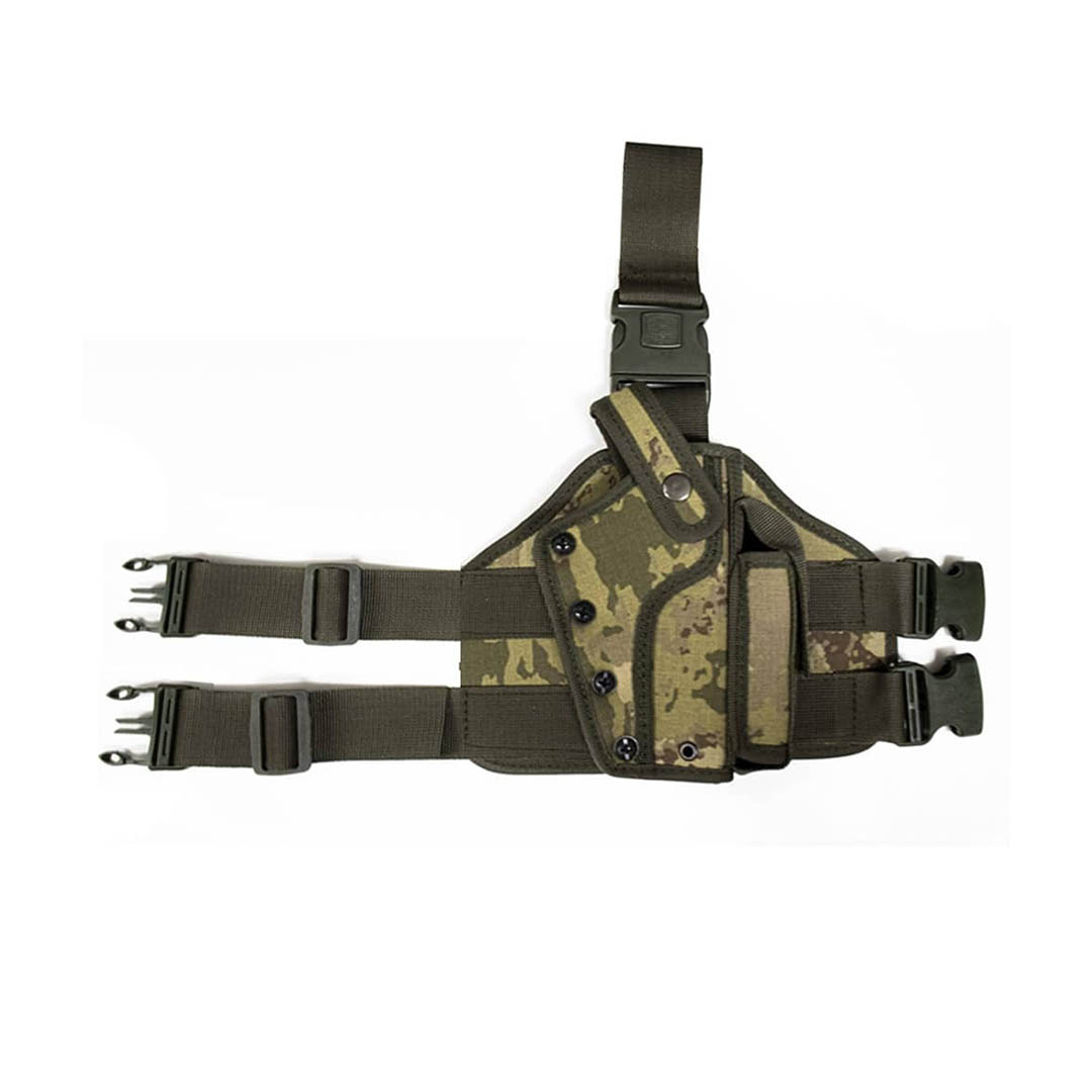 Fonksiyonel Bacak Tabanca Kılıfı Çıt Çıtlı – TSK Askeri Kamuflaj