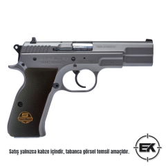 Kauçuk Siyah Sarsılmaz Kılınç 2000 ve P8 Serisi Uyumlu Özel Kabze Siyah