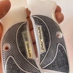 Kemik Beyaz Sarsılmaz Kılınç 2000 ve P8 Serisi Uyumlu Özel Kabze Siyah