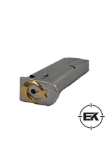 Gümüş-Altın Şarjör Altı Metal Bayraklı Kapak - Sarsılmaz Kılınç 2000 Light Mega P8L-S