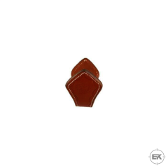 Deri Kaplı Tüfek Askısı Seti - Duvarda Silah Sergileme Aparatı (2'li Set)