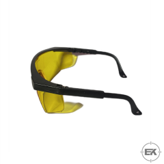 Profesyonel Atış Gözlüğü / Gece Sürüş Gözlüğü - Sarı Lensli Kontrast Artırıcı