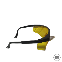 Profesyonel Atış Gözlüğü / Gece Sürüş Gözlüğü - Sarı Lensli Kontrast Artırıcı