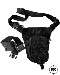 Taktik Üçgen Silah Taşıma Çantası | Bacak Bağlamalı, Hızlı Çekim ve Gizli Bölmeli