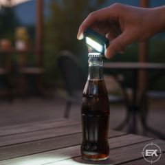 Mini 30 LEDli Kamp Lambası | Şarjlı, Mıknatıslı ve Anahtarlık Feneri